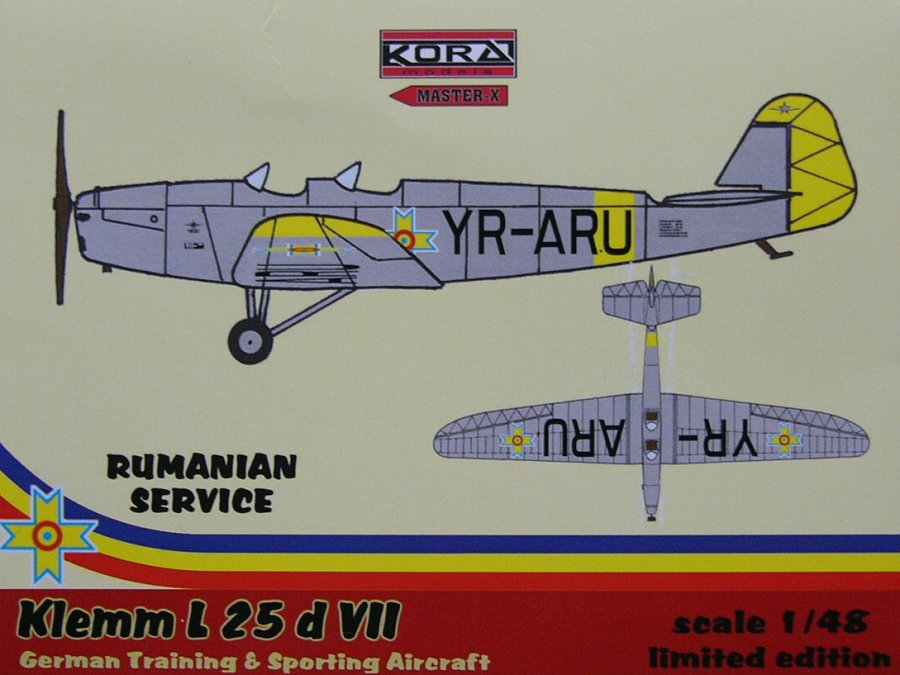 1/48 Klemm L 25 d VII (in Romanian Service)