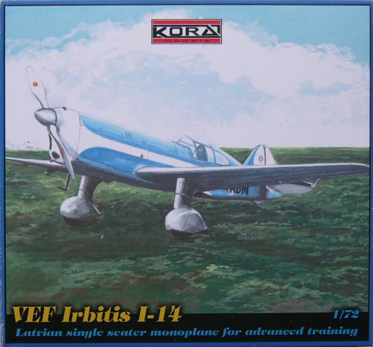 1/72 VEF Irbitis I-14 Latvian single seater