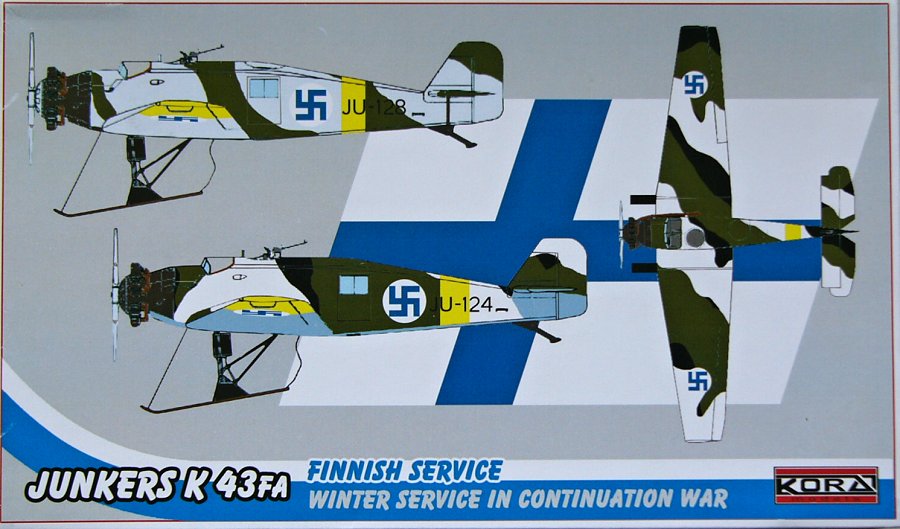 1/72 Junkers K 43FA Ski (Winter Service)
