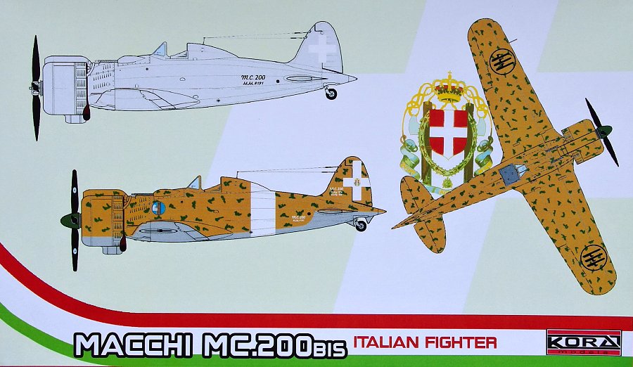 1/72 Macchi MC.200bis Italian Fighter (resin kit)