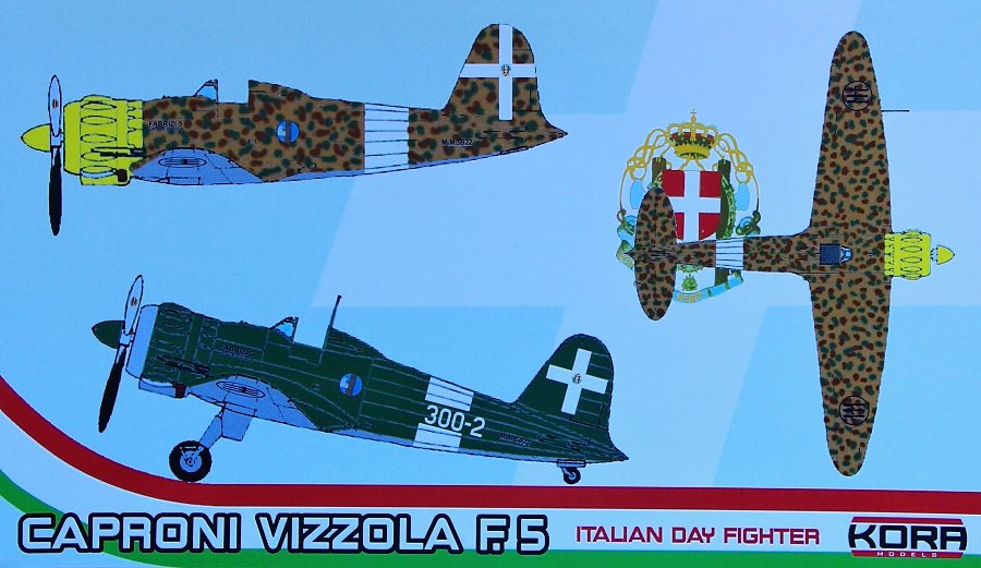 1/72 Caproni Vizzola F.5 Italian Day Fighter