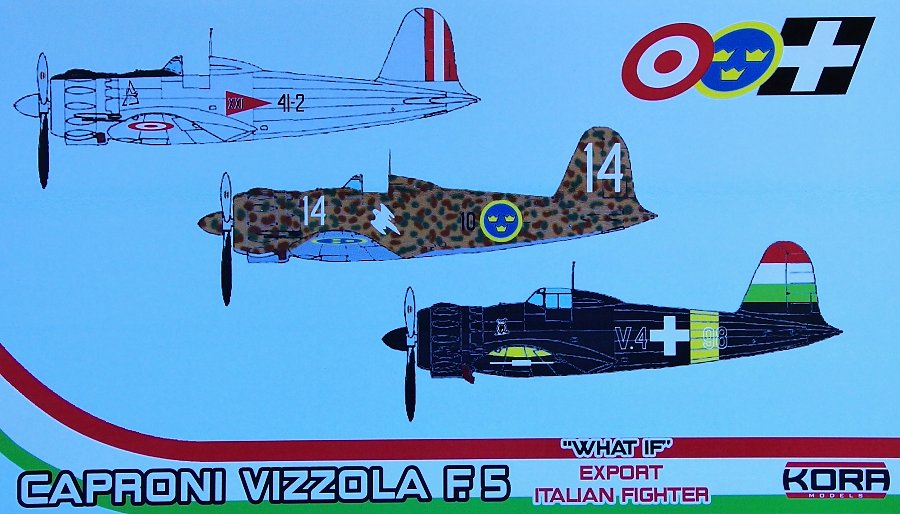 1/72 Caproni Vizzola F.5 'What If' (3x camo)