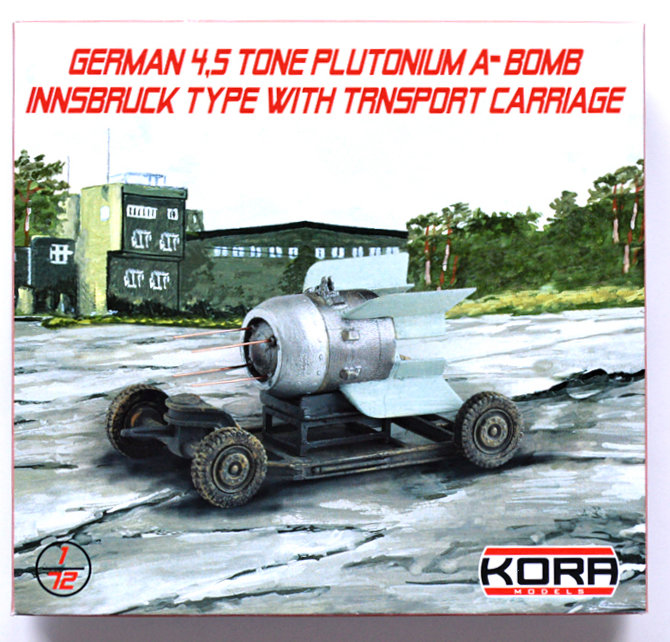 1/72 German 4,5t Plutonium A-bomb Insbruck type