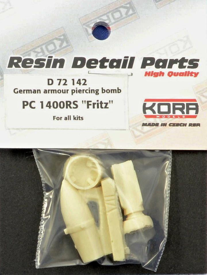 1/72 German armor piercing bomb PC 1400RS 'Fritz'