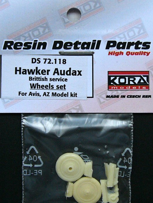 1/72 Hawker Audax British - Wheels set (AZ/AVIS)