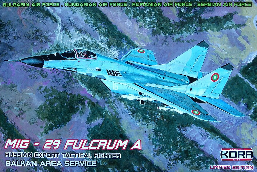 1/48 MiG-29 Fulcrum A Balkan Area (plastic kit)