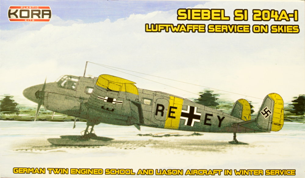 1/72 Siebel Si-204A-1 on skis (Luftwaffe service)