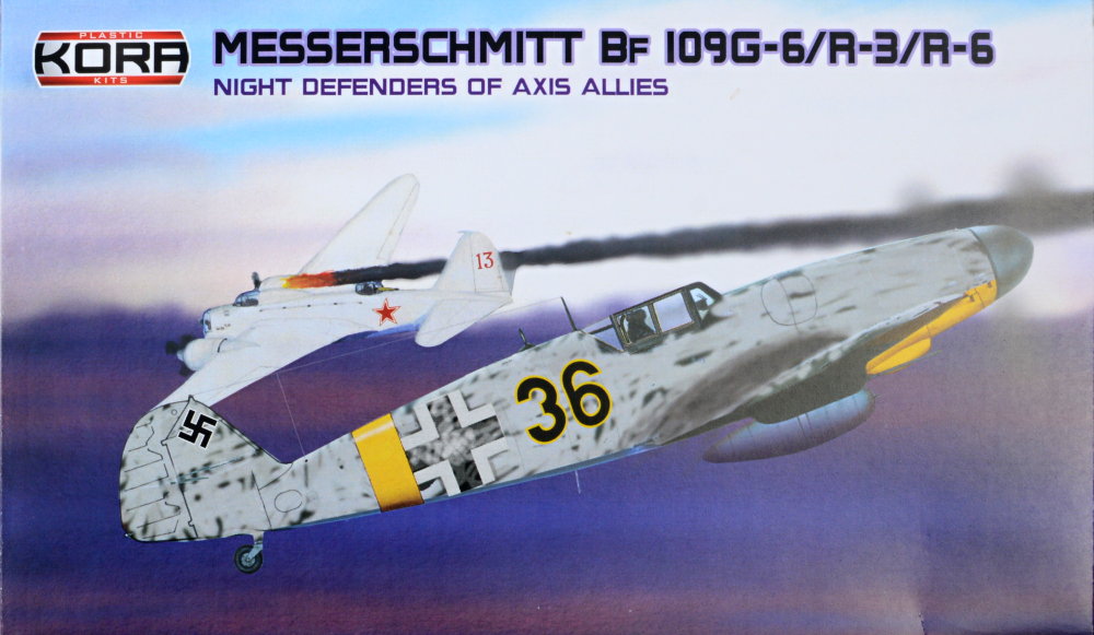 1/72 Bf 109G-6/R-3/R-6 (plastic kit&resin set)