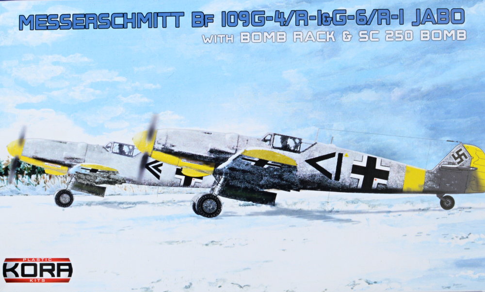 1/72 Bf 109G-4/G-6 R1 JABO (plastic kit&resin set)