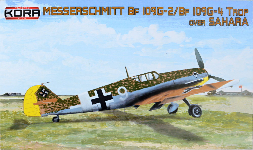 1/72 Bf 109G-2/G-4 TROP (plastic kit&resin set)