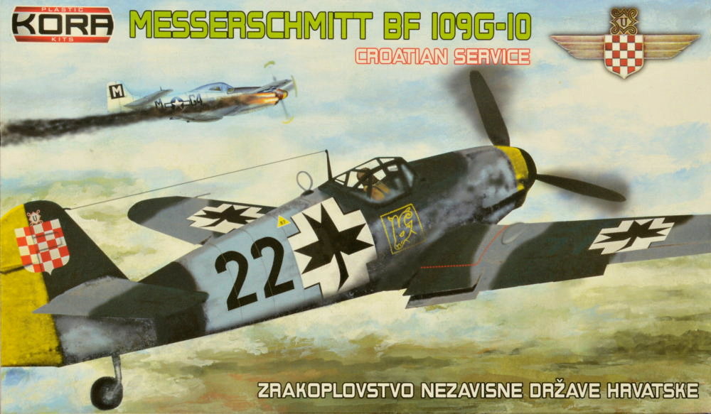 1/72 Bf 109G-10 Croatia (plastic kit&resin set)