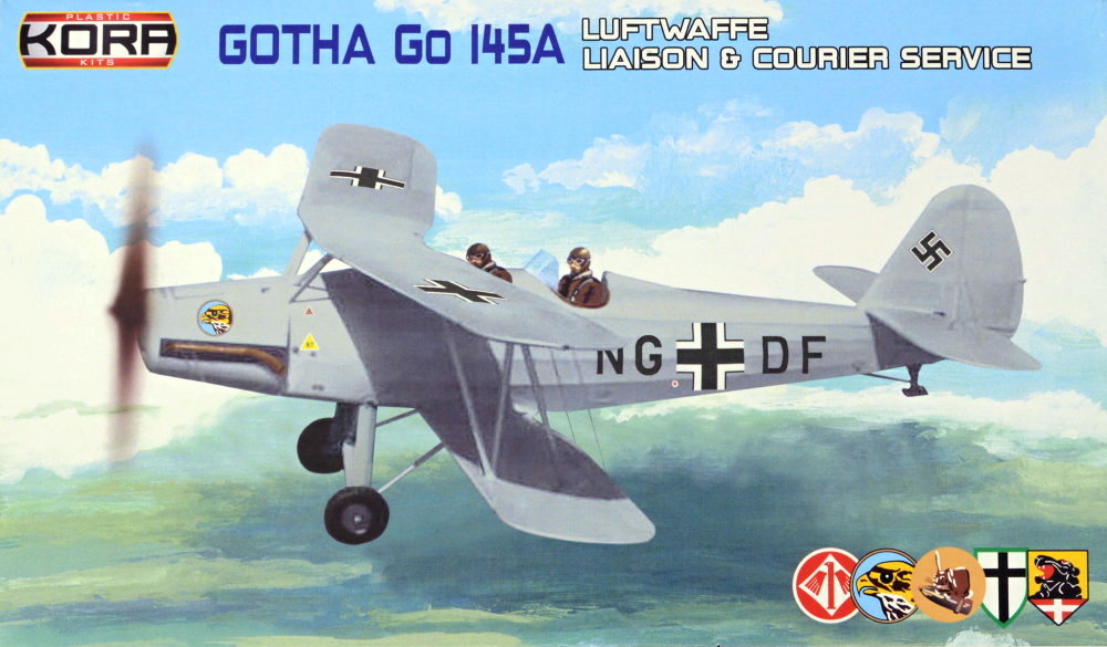 1/72 Gotha Go 145A Luftwaffe Service (5x camo)