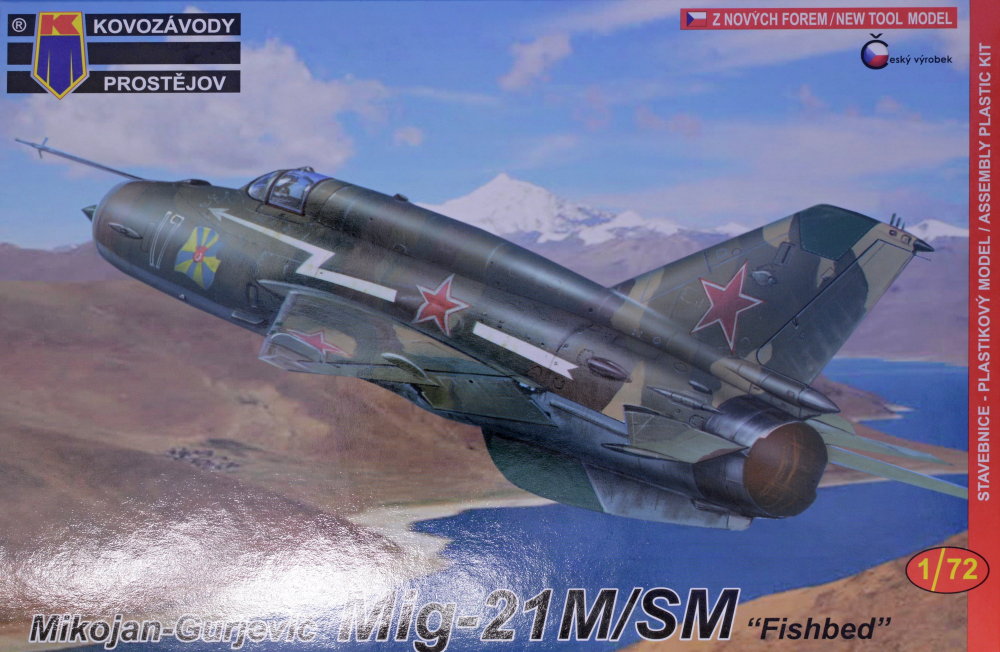 1/72 MiG-21M/SM Fishbed (5x USSR camo)