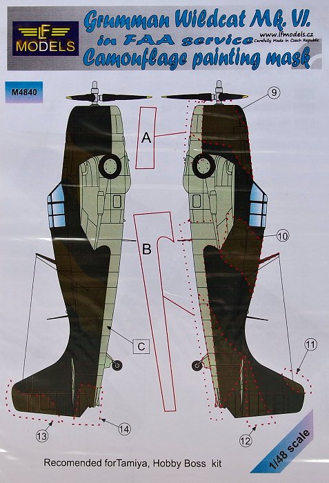 1/48 Mask Grumman Martlet Mk.VI in FAA service