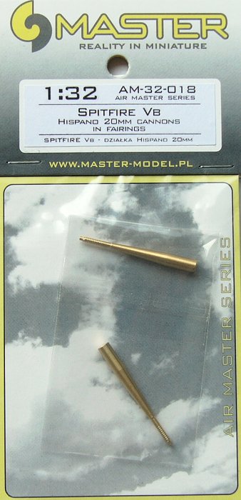 1/32 S.Spitfire B wing - Hispano 20mm cannons