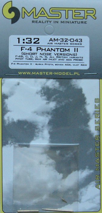 1/32 F-4 Phantom II (short nose vers.) Pitot Tubes