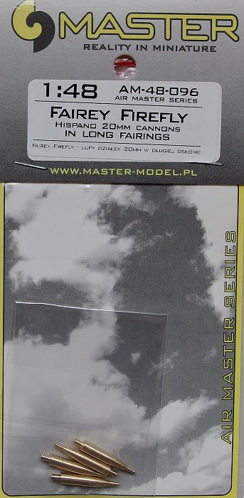 1/48 Fairey Firefly Hispano 20mm can.(long fair.)