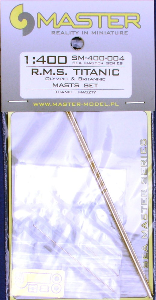 1/400 R.M.S. Titanic (Olympic&Britannic) Masts set