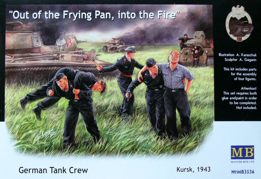 1/35 German Tank Crew  (Kursk, 1943)