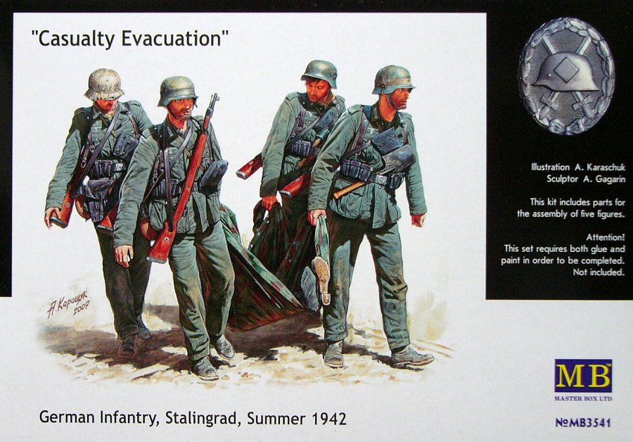 1/35 German infantry Evacuation (Stalingrad, 1942)