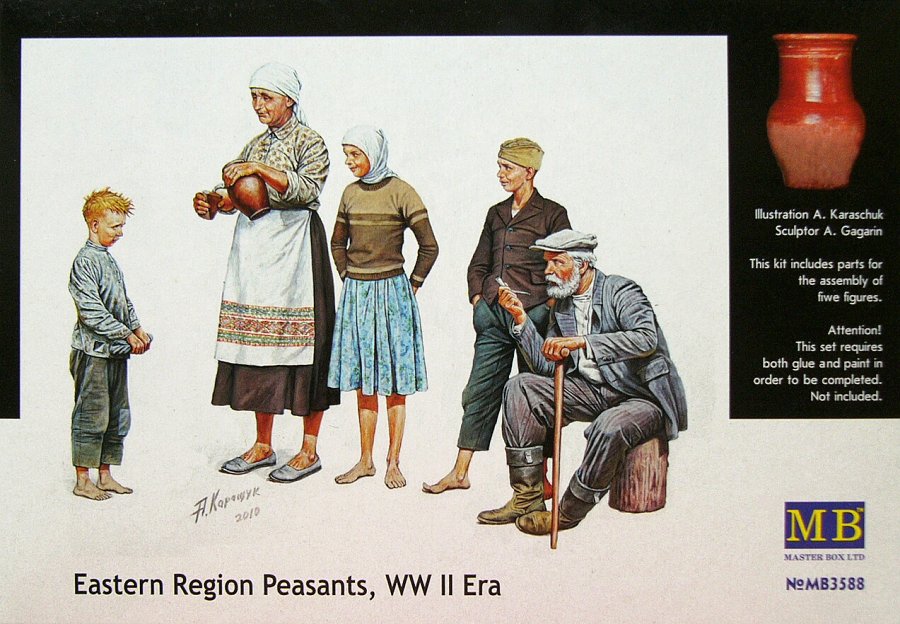 1/35 Eastern Region Peasants WWII (5 fig.)