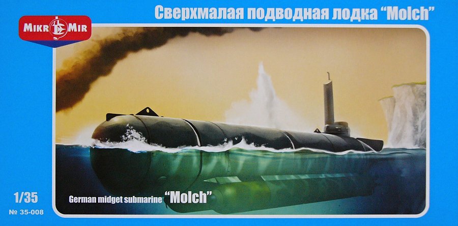 1/35 German midget submarine 'Molch'