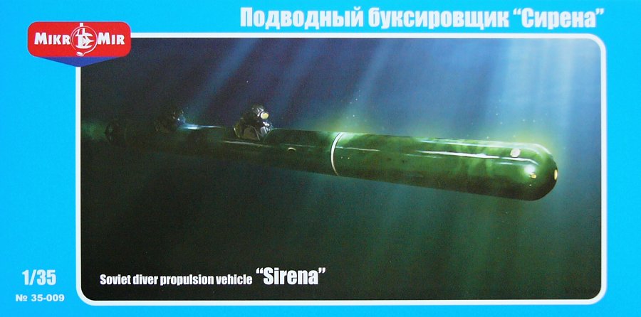 1/35 Soviet diver propulsion vehicle 