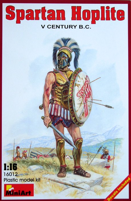 1/16 Spartan Hoplite - V century B.C.