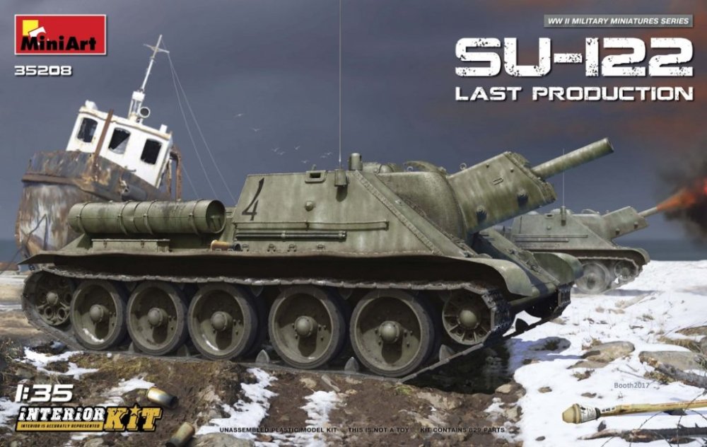 1/35 SU-122 Last Production w/ Interior Kit