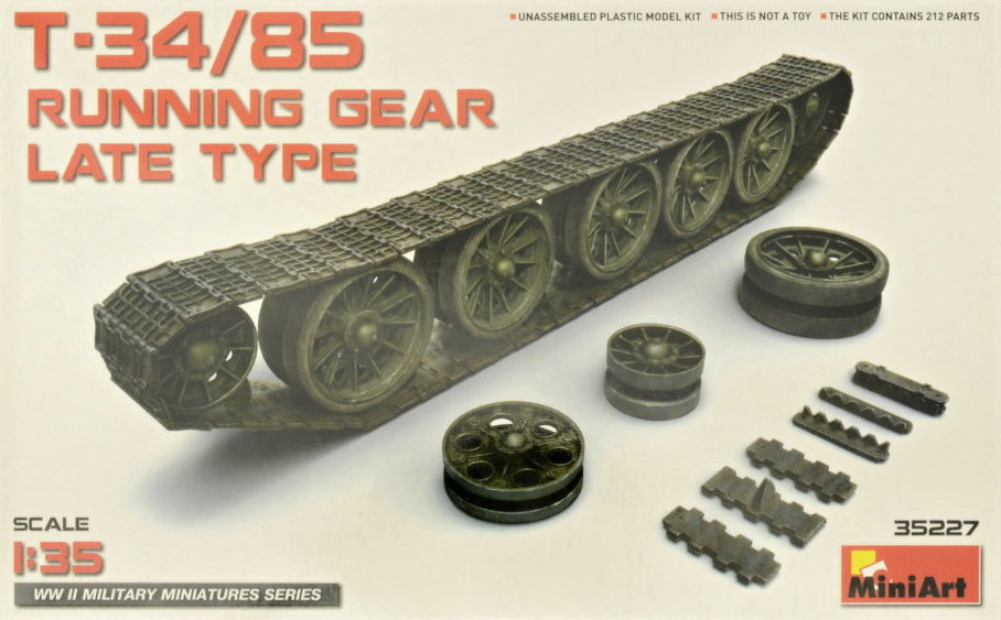 1/35 T-34/85 Running Gear - Late Type
