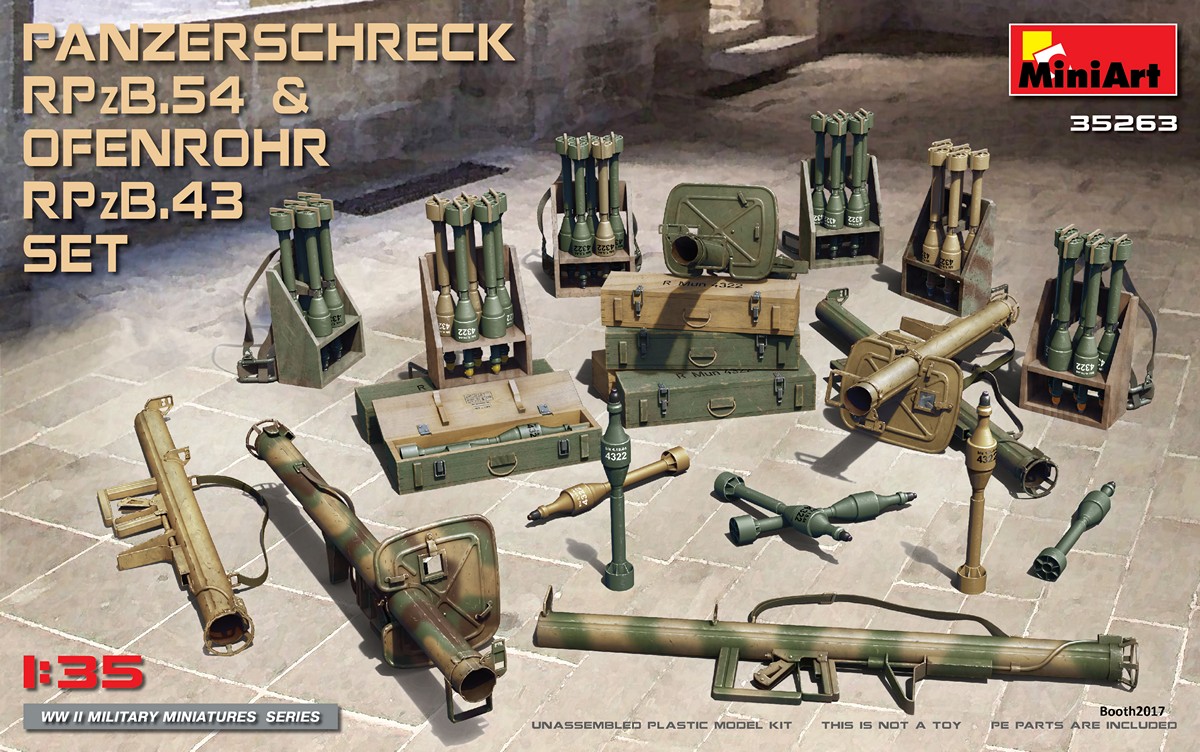 1/35 Panzerschreck RPzB.54 & Ofenrohr RPzB.43 Set