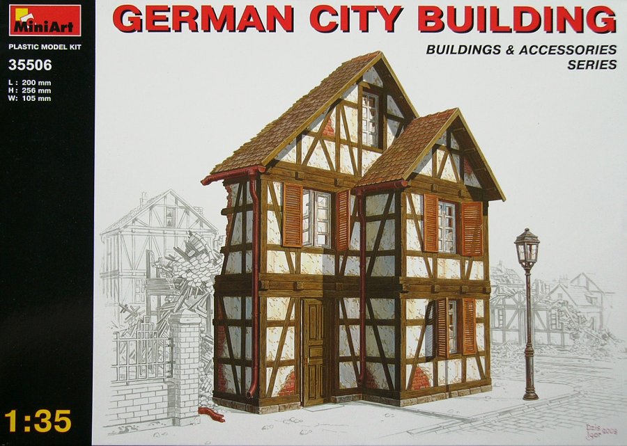 1:35 German City Building