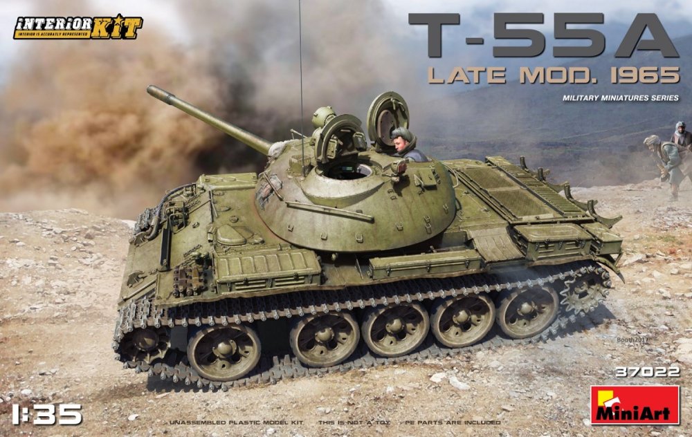 1/35 T-55A Late Mod. 1965  w/ Interior Kit