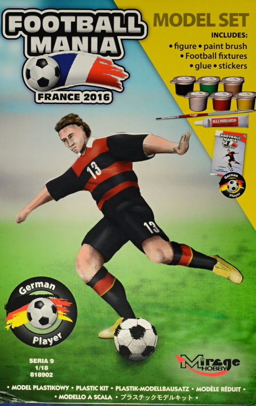 MODEL SET 1/18 Football Player GERMANY,France 2016