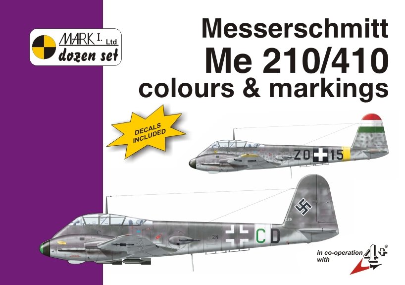 Publ. Messerschmitt Me 210/410 C&M (1/48 decals)