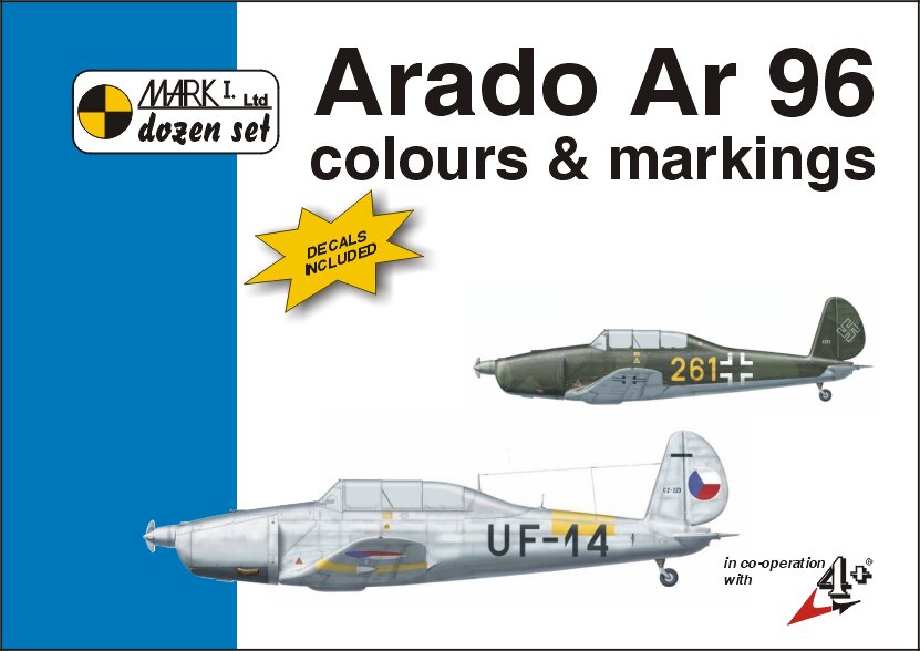 Publ. Ar 96 colours&markings (incl. decals 1/72)