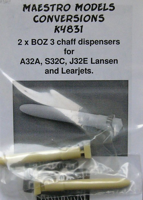 1/48 BOZ 3 chaff dispensers (2pcs.)