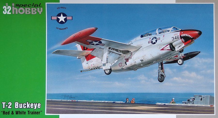 1/32 T-2 Buckeye 'Red & White Trainer'