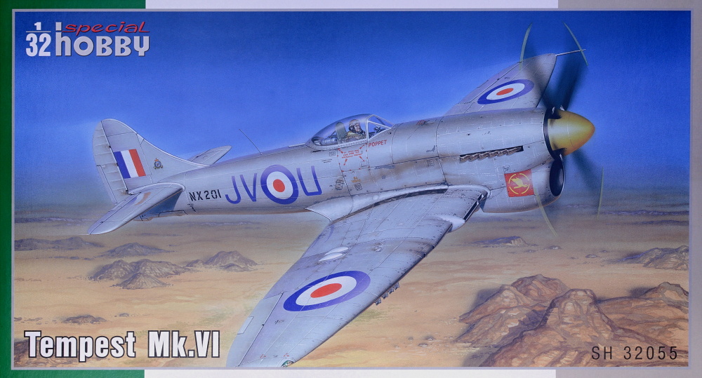1/32 Tempest Mk.VI (4x RAF camo)
