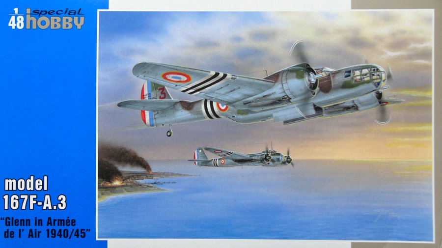 1/48 model 167F-A.3 (Glenn over France 1940-45)