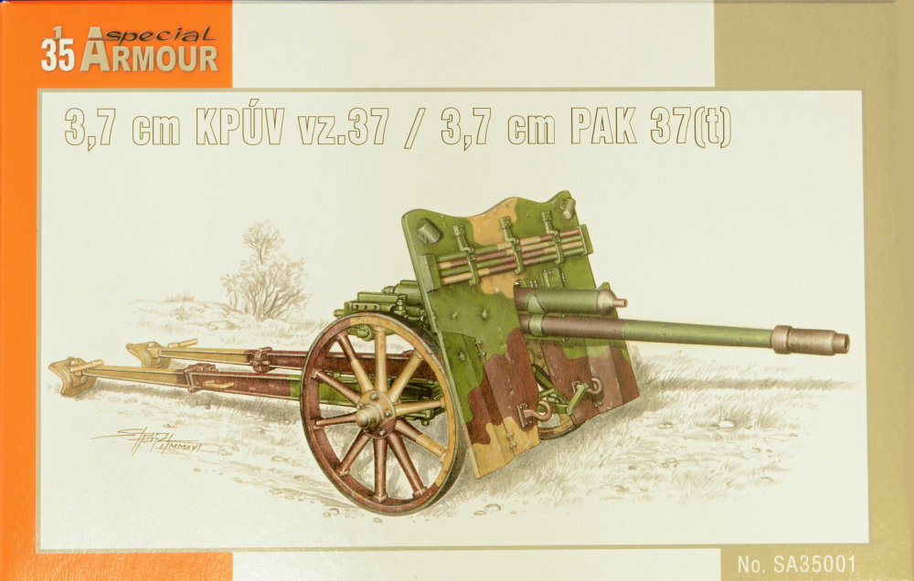 1/35 3,7cm KPUV vz.37 (3,7cm PAK 37(t))