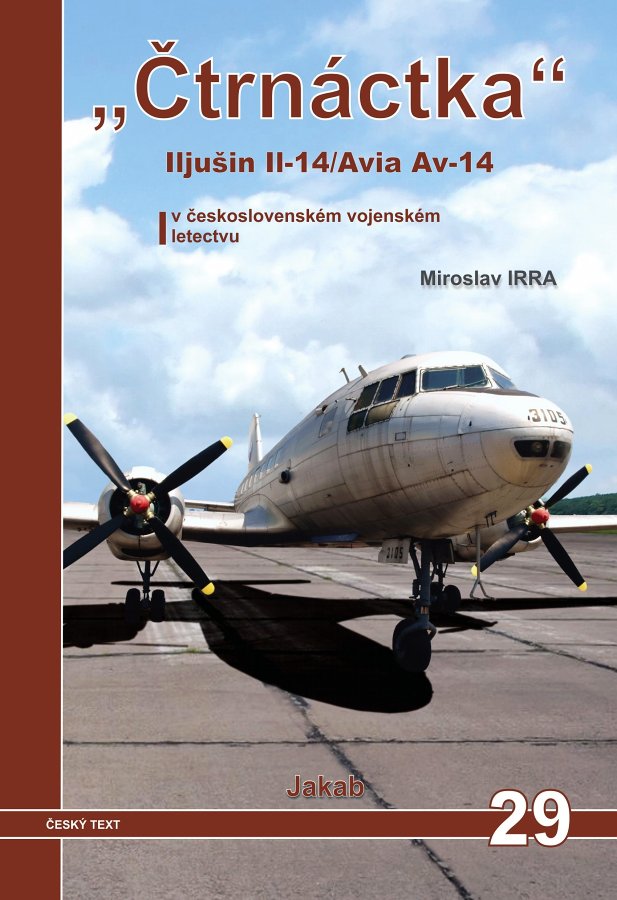 Publ. Ilyushiin IL-14/Avia Av-14 in CZAF (Czech)
