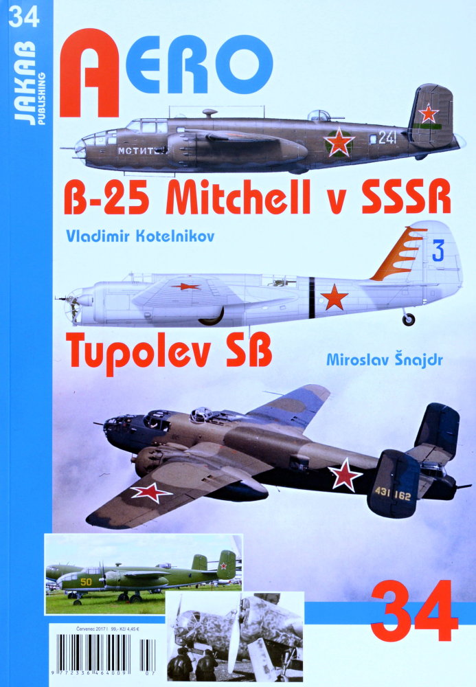 Publ. AERO - B-25 Mitchell in USSR & Tupolev SB