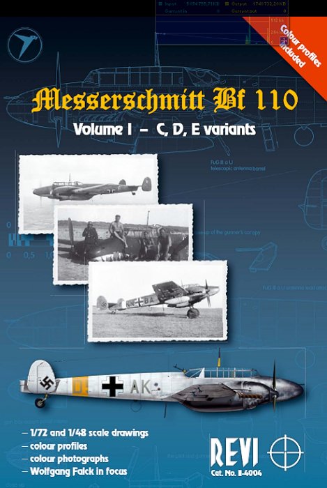 Publ. Messerschmitt Bf 110 C/D/E variants (Vol. I)