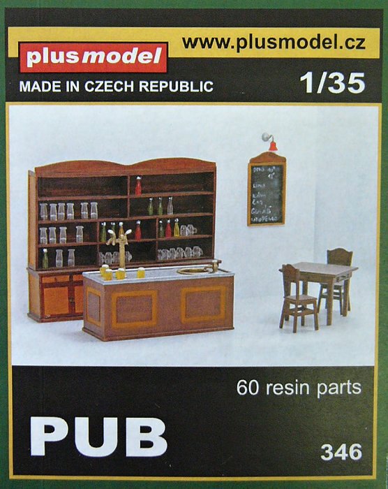 1/35 Pub (60 resin parts)