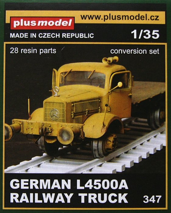 1/35 German L4500A Railway Truck - Conversion Set