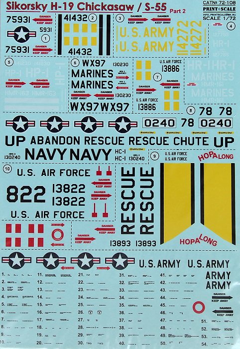 1/72 Sikorsky H-19 Chickasaw (wet decals) Part 2