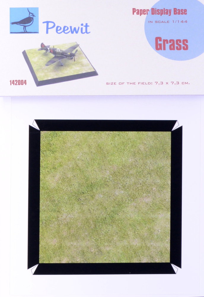1/144 Paper Display Base - GRASS