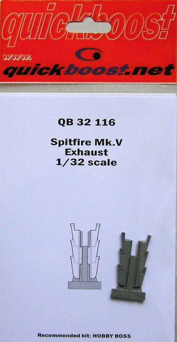 1/32 Spitfire Mk.V exhaust  (HOBBYB)