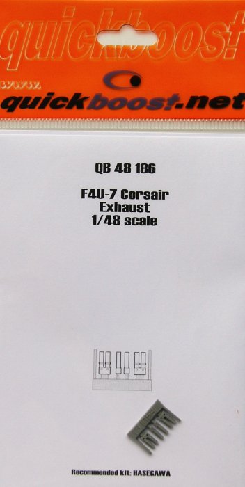 1/48 F4U-7 Corsair exhaust  (HAS)